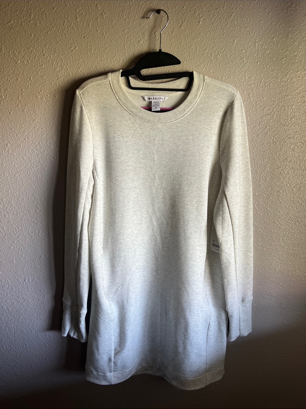 NWT Athleta Crewneck Tunic Sweater Dress